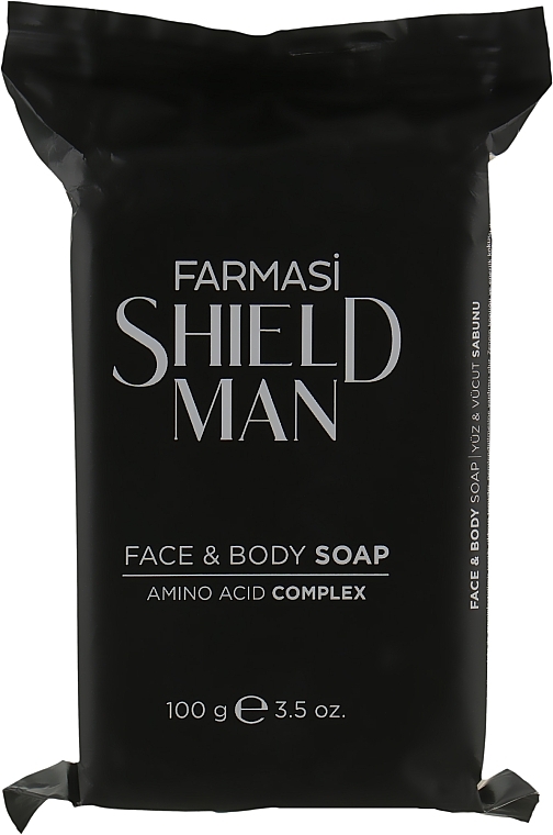 Gesichts- und Körperseife - Farmasi Shield Man Face & Body Soap  — Bild N1