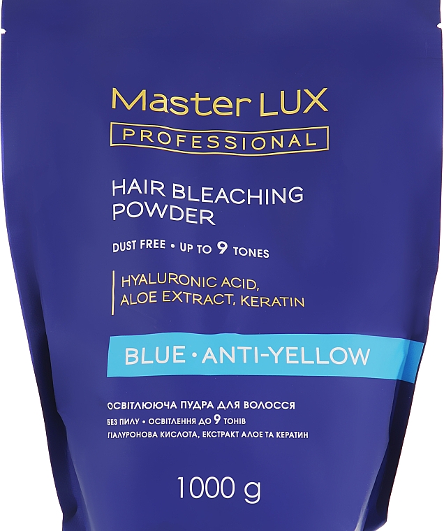 Aufhellende Haarpulver - Master LUX Professional Blue Hair Bleaching Powder — Bild N3