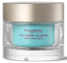 Nachtcreme für das Gesicht  - Bottega Verde Collagen + Elastine Night Face Cream — Bild N1