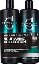 Düfte, Parfümerie und Kosmetik Haarpflegeset - Tigi Catwalk Oatmeal & Honey (Shampoo 750ml + Conditioner 750ml)