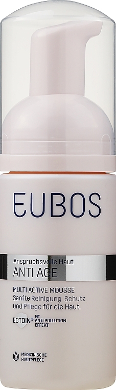 Sanfter Anti-Aging Reinigungsschaum für Gesicht - Eubos Med Anti Age Multi Active Mousse — Foto N1