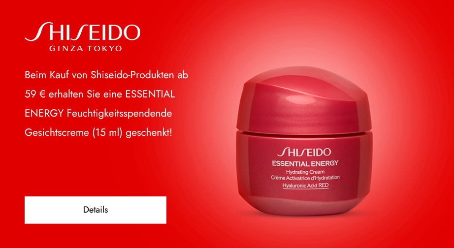 Sonderaktion von Shiseido