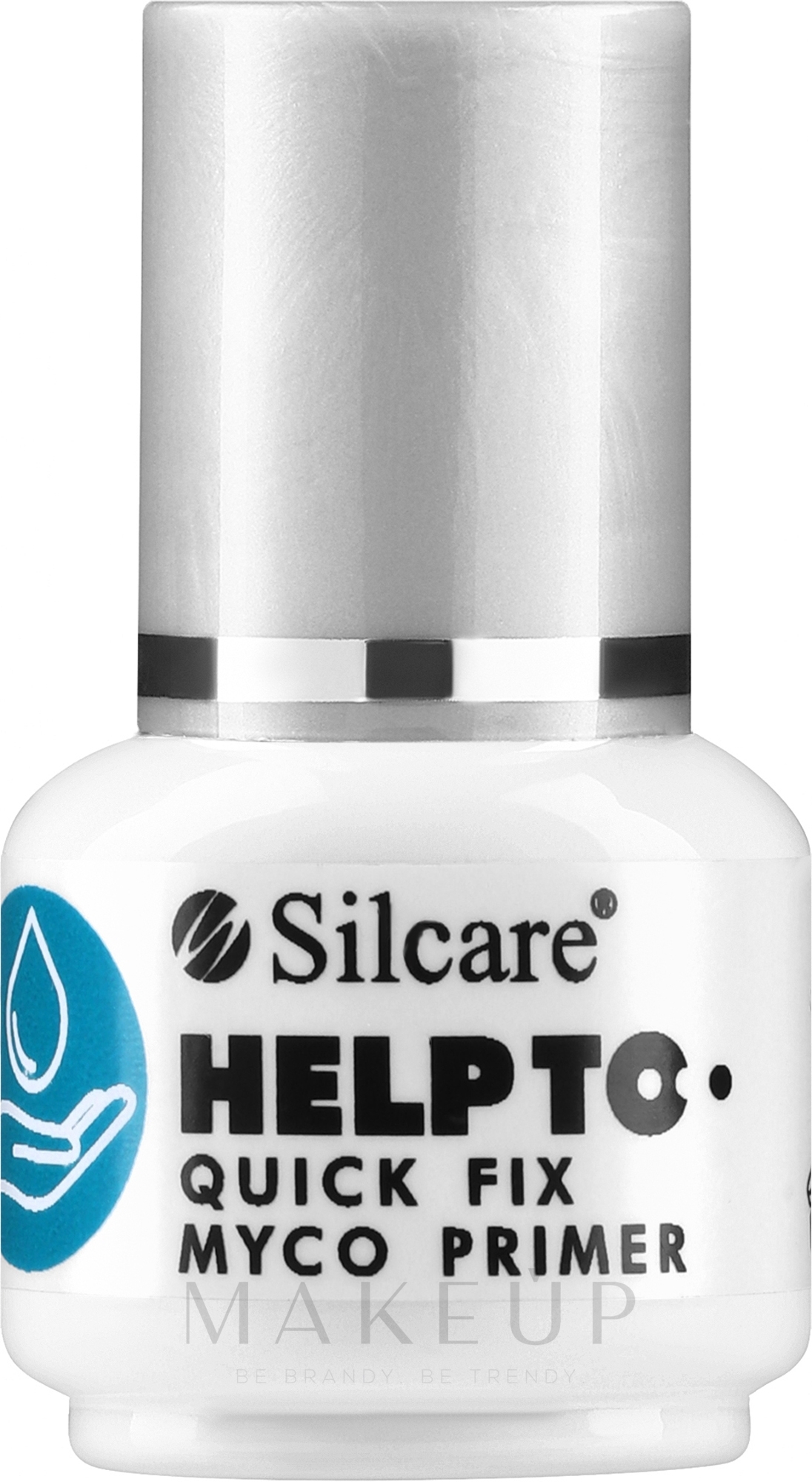 Säurefreier Nagel-Primer - Silcare Help To Quick Fix Myco Primer — Bild 15 ml