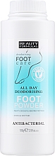 Düfte, Parfümerie und Kosmetik Antibakterielles Puder gegen Schweißfüße - Beauty Formulas All Day Deodorising Foot Powder Antibacterial