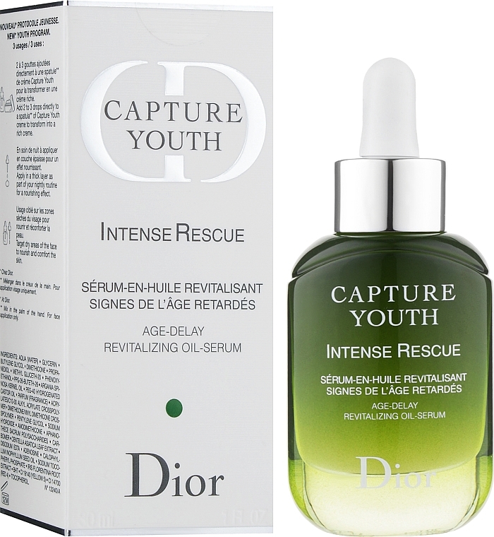 Intensiv revitalisierendes Öl-Serum für Gesicht - Dior Capture Youth Intense Rescue Oik-Serum — Bild N2