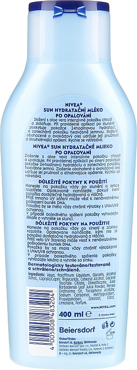 Feuchtigkeitsspendende After Sun Lotion mit Aoe Vera - NIVEA Sun Care — Bild N2