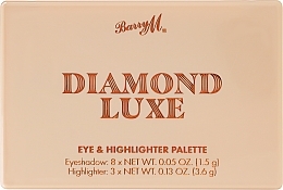 Lidschatten- und Highlighter-Palette - Barry M Diamond Luxe Eye & Highlighter Palette — Bild N1