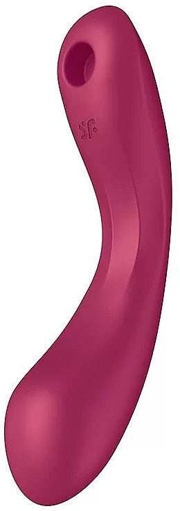 Vakuumvibrator und G-Punkt-Stimulator rot - Satisfyer Curvy Trinity 1 — Bild N1