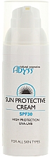 Düfte, Parfümerie und Kosmetik Pflegende Sonnenschutzcreme für das Gesicht SPF 30 - Spa Abyss Sun Protective Cream SPF30
