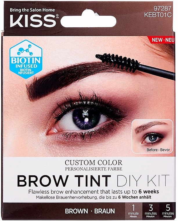 Augenbrauentinte - Kiss Brow Tint DIY Kit — Bild N1