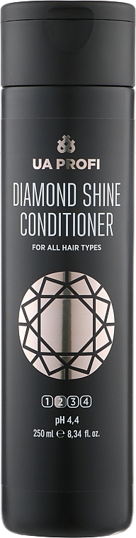 Conditioner für alle Haartypen - UA Profi Diamond Shine For All Hair Types Conditioner pH 4.4 — Bild N1