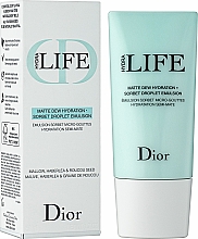 Feuchtigkeitsspendende und mattierende Gesichtsemulsion mit Mikrotröpfchen - Dior Hydra Life Sorbet Emulsion — Bild N1