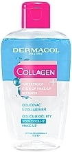 Düfte, Parfümerie und Kosmetik Zweiphasiger wasserfester Make-up-Entferner - Dermacol Collagen+ Waterproof Eye & Lip Make-Up Remover