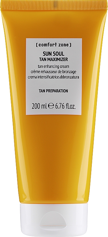 Bräunungsverstärkendes Creme-Gel für Gesicht und Körper - Comfort Zone Sun Soul Cream Gel Tan Maximizer — Bild N1