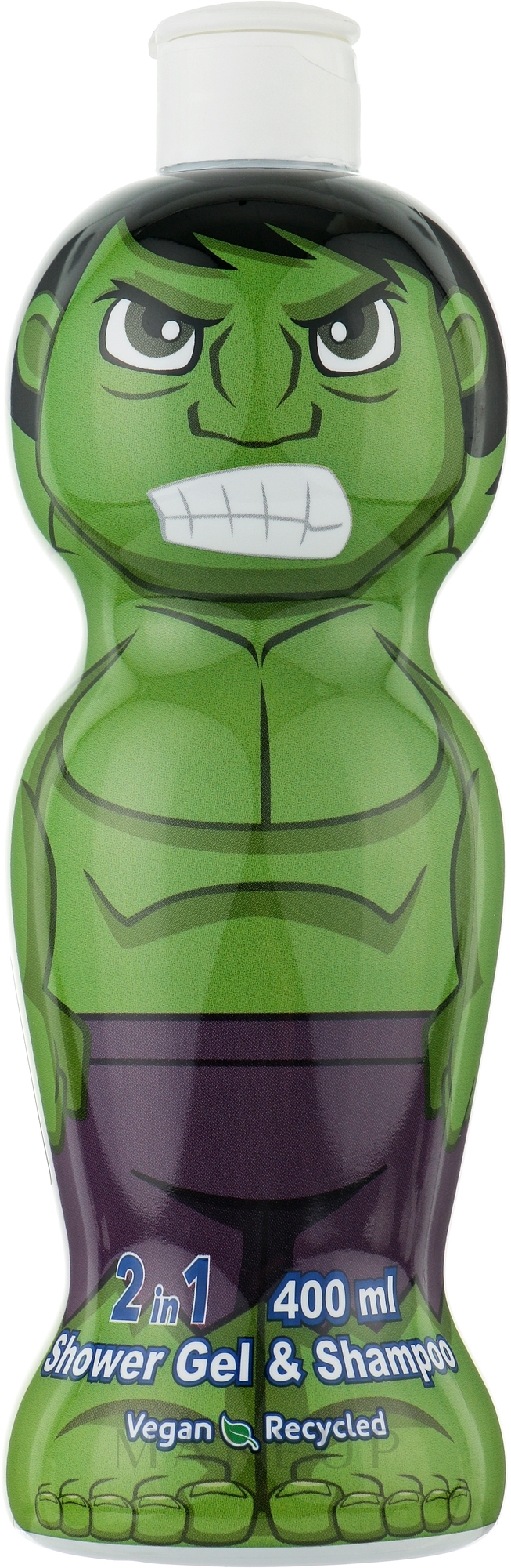 Gel-Shampoo - Air-Val International Hulk 2D Shower Gel & Shampoo — Bild 400 ml