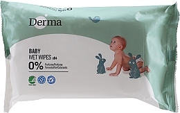 Feuchttücher für Babys 64 St. - Derma Baby Wet Wipes — Bild N1