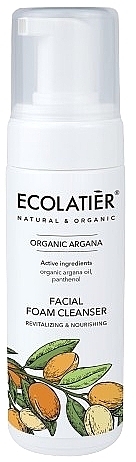 Gesichtsreinigungsschaum - Ecolatier Organic Argana Facial Foam Cleanser — Bild N1