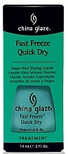 Nagellacktrockner - China Glaze Fast Freeze Quick Dry — Foto N2