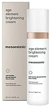 Düfte, Parfümerie und Kosmetik Gesichtscreme - Mesoestetic Age Element Brightening Cream