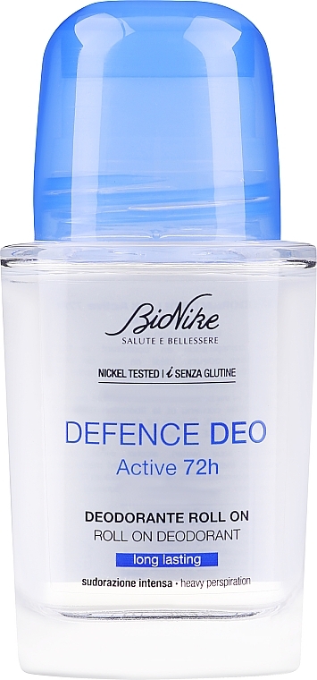 Deo Roll-on Antitranspirant - BioNike Defence Deo Active 72H Sweat Control — Bild N1