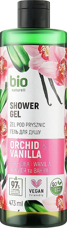 Duschgel Orchidee und Vanille - Bio Naturell Shower Gel — Bild N1