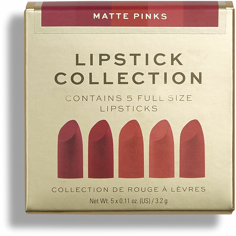 Lippenstift 5 St. - Revolution Pro Lipstick Collection Matte Pinks — Bild N4