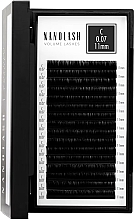 Falsche Wimpern C 0.07 (11 mm) - Nanolash Volume Lashes — Bild N1