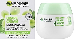 Feuchtigkeitsspendende Gesichtscreme mit Traubenextrakt - Garnier Skin Naturals Botanical Grape Extract — Bild N2