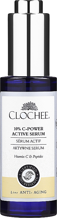 Aktives Gesichtsserum - Clochee Organic 10% C-Power Active Serum — Bild N1