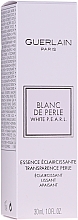 Aufhellende Gesichtsessenz gegen dunkle Pigmentflecken - Guerlain Blanc De Perle Whitening Essence — Bild N1