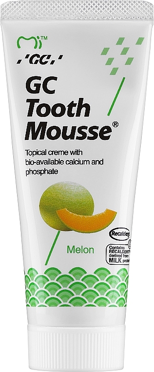 Zahncreme ohne Fluorid - GC Tooth Mousse Melon — Bild N1