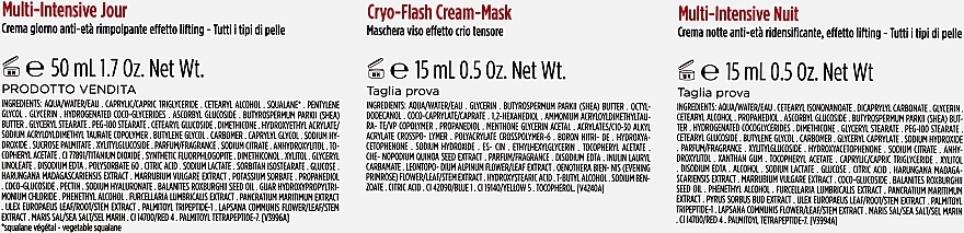 Gesichtspflegeset - Clarins Multi-Intensive Set (Gesichtscreme 50ml + Gesichtscreme 15ml + Gesichtsmaske 15ml + Kosmetiktasche) — Bild N3