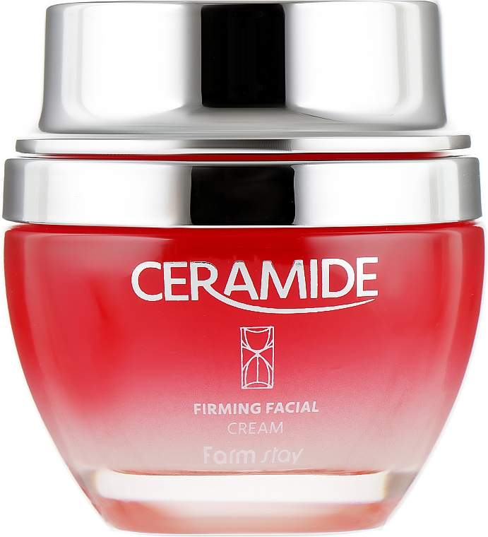 Feuchtigkeitsspendende und festigende Gesichtscreme mit Ceramiden - FarmStay Ceramide Firming Facial Cream — Bild N2