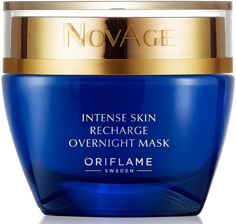Intensive regenerierende Nachtmaske für Gesicht - Oriflame NovAge Intense Skin Recharge Overnight Mask — Bild N1