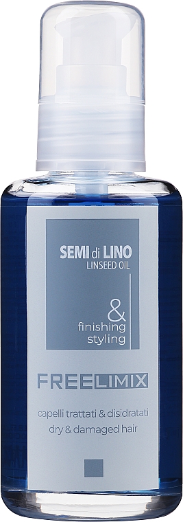 Leinöl für trockenes und strapaziertes Haar - Freelimix Semi Di Lino Linseed Oil For Dry And Damaged Hair — Bild N2