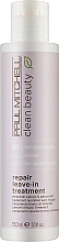 Reparierender Conditioner mit Amaranth-Extrakt und Erbsenprotein - Paul Mitchell Clean Beauty Repair Leave-In Treatment — Bild N1