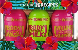 Körperpflegeset - Mades Cosmetics Recipes (Shampoo 100ml + Duschgel 100ml + Körpermilch 100ml) — Bild N1