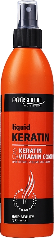 Regenerierendes Haarspray mit Keratin für trockenes und strapaziertes Haar - Prosalon Hair Care Liquid Keratin Hair Repair