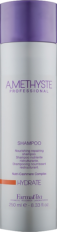 Shampoo für trockenes und geschwächtes Haar - Farmavita Amethyste Hydrate Shampoo — Bild N1