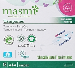 Tampons ohne Applikator 18 St. - Masmi Super — Bild N1