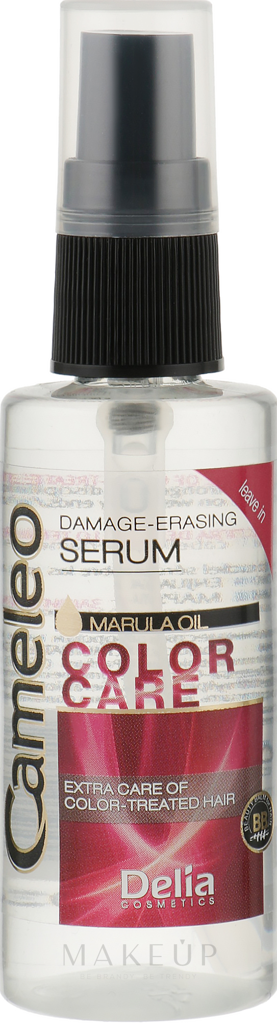 Reparierendes Serum für gefärbtes, aufgehelltes Haar mit Marulaöl ohne Ausspülen - Delia Cameleo Serum — Foto 55 ml