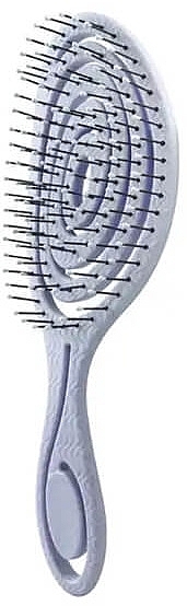 Biologisch abbaubare Haarbürste blau - Yeye — Bild N1