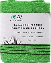 Düfte, Parfümerie und Kosmetik Handtuch für Hammam und Peeling grün - Yeye