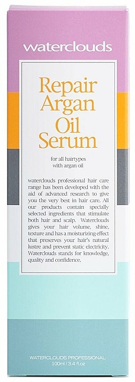 Regenerierendes Serum mit Arganöl für alle Haartypen - Waterclouds Repair Argan Oil Serum — Bild N2