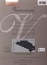 Strumpfhose für Damen Diamant 8 Den naturale - Veneziana — Bild N2