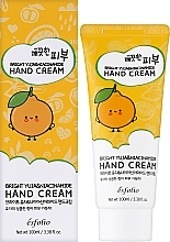 Handcreme mit Yuzu-Extrakt und Niacinamid - Esfolio Pure Skin Hand Cream  — Bild N2