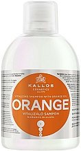 Vitalisierendes Shampoo mit Orangenöl - Kallos Cosmetics KJMN Orange Vitalizing Shampoo With Orange Oil — Bild N1