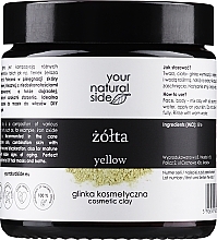 Düfte, Parfümerie und Kosmetik Ton gelb - Your Natural Side Clays Glinka