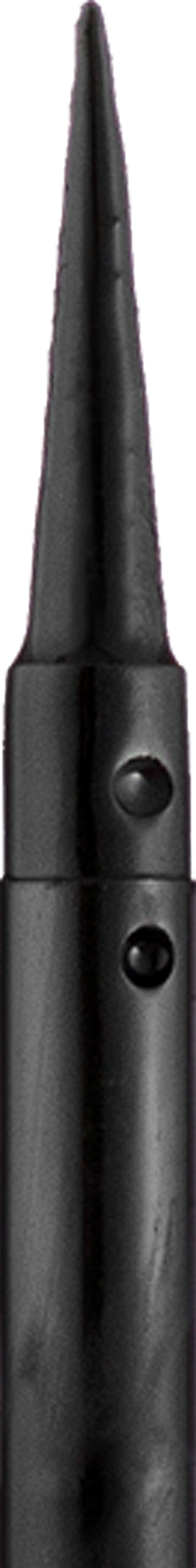 Wasserfester langanhaltender flüssiger Eyeliner - Rougj+ Glamtech Waterproof Long-Lasting Liquid Eyeliner — Bild Black