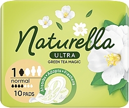 Düfte, Parfümerie und Kosmetik Damenbinden mit Flügeln 10 St. - Naturella Green Tea Magic